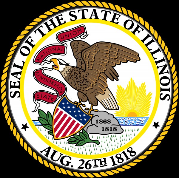 Illinois Great Seal by Fun With Flags